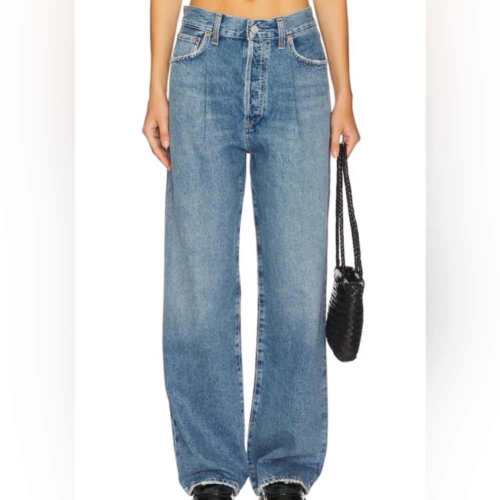 Agolde Franka Pleat Baggy in Mantra